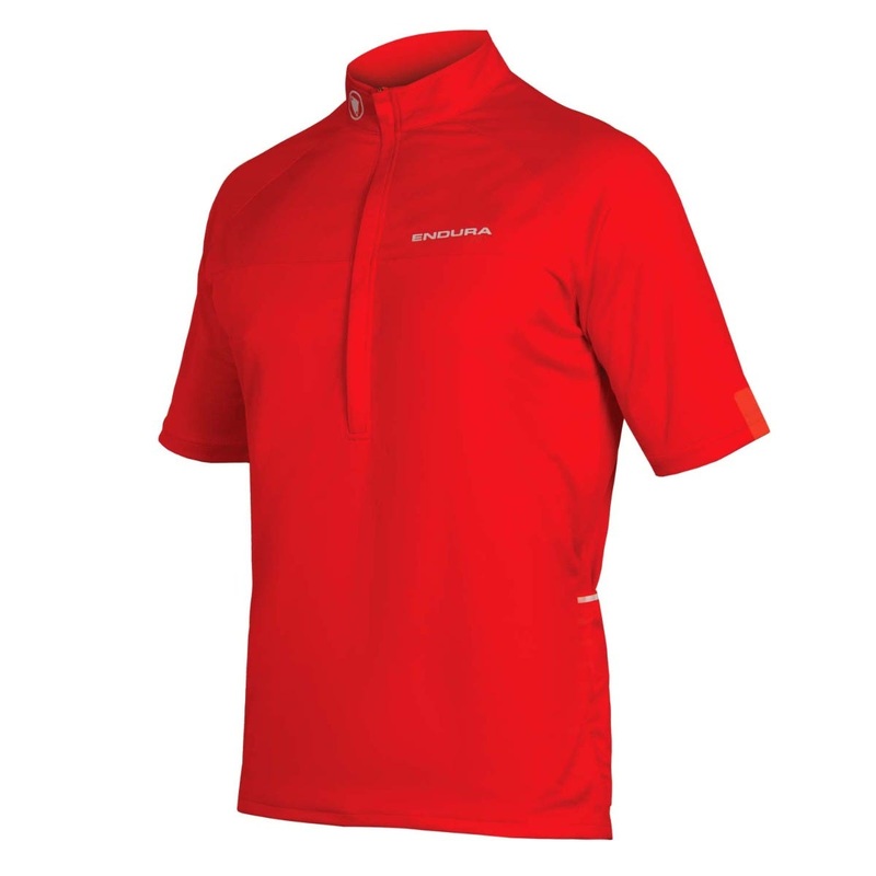 Endura Xtract Short Sleeve Jersey Red