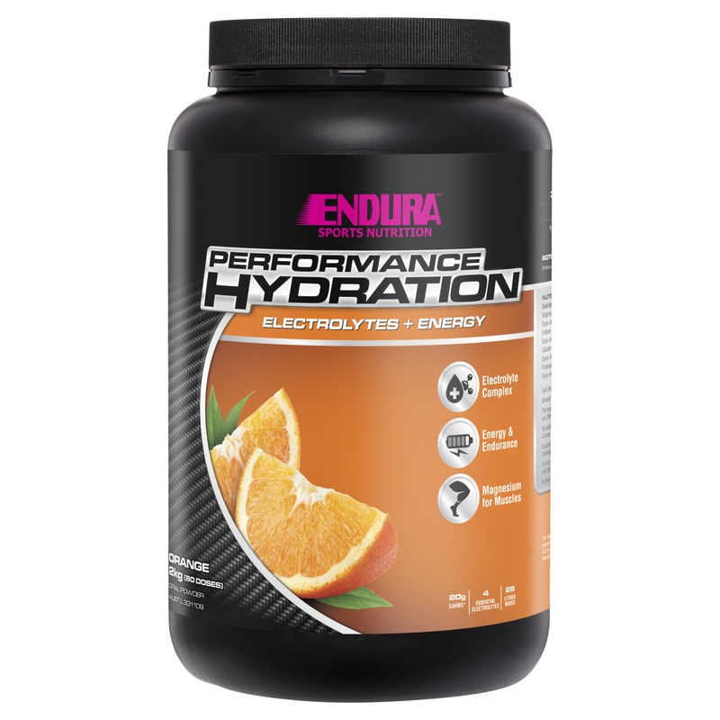 Endura Rehydration Performance Fuel 2kg Orange