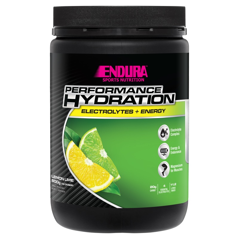 Endura Rehydration Performance Fuel 800g Lemon Lime