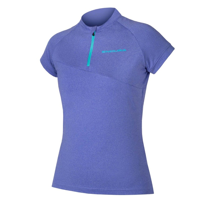 Endura Singletrack Women's Short Sleeve Jersey Lite Cobalt