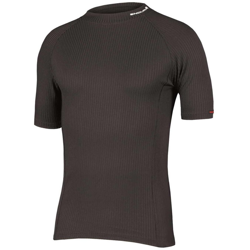 Endura Transrib Short Sleeve Base Layer Black XL