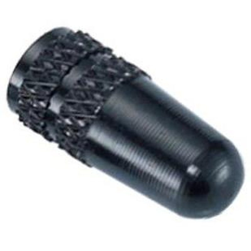 Marsone Presta Valve Cap Pair Black