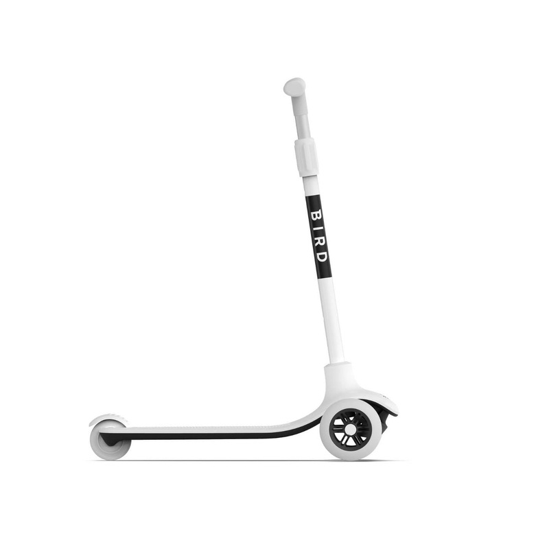 Bird 3 Wheel Birdie Kids Scooter Dove White