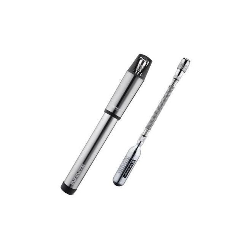 Birzman Infinite Apogee MTB with Co2 Snap-It Apogee (Grey) Pump 25g