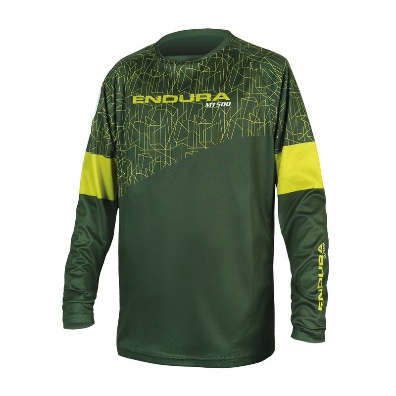 Endura MT500JR T II LTD Long Sleeve Jersey Forest Green