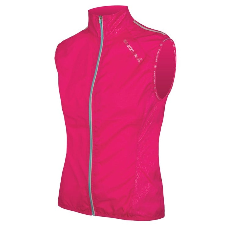 Endura Pakagilet Womens Cycling Vest Cerise