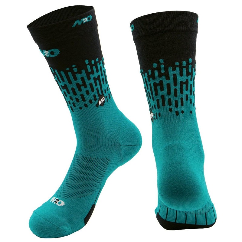 M2O Endurance Rivet Socks Green/Black