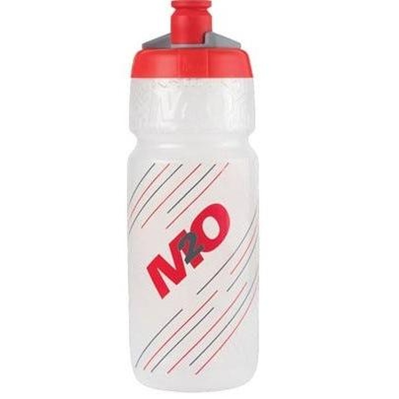 M2O Pilot Bottle 710ml Clear/Red