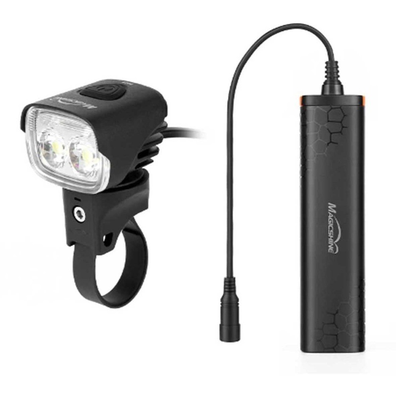 Magicshine 902S E-Bike Motor & Battery Powered Front Light 3000 Lumens Battery Included Black