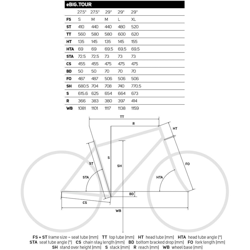 Bike18 Merida eBig Tour 7 300 41cm Met Blue Black