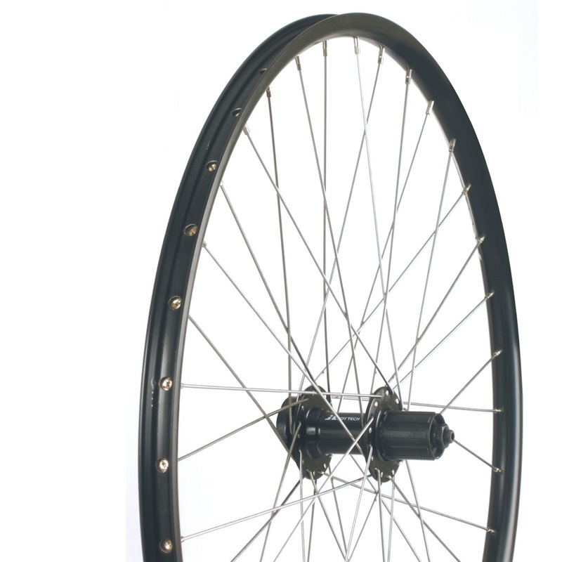 Bikecorp 27.5'' QR 8/10 Speed Disc Rear Wheel Black