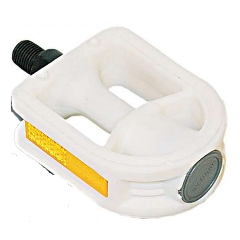 BikeCorp Juvenile Pedals 1/2'' White