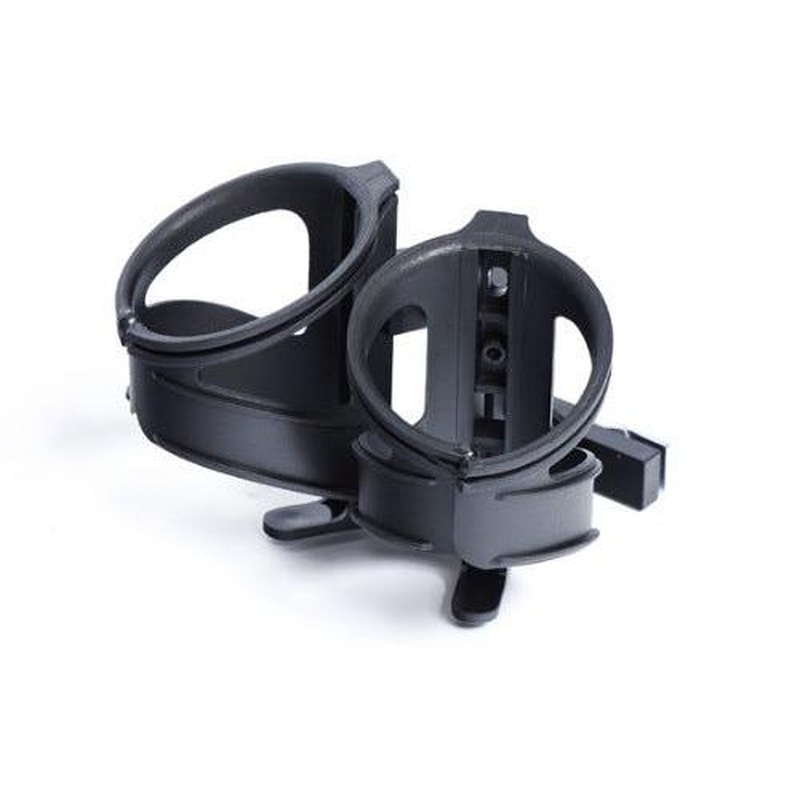 Bikecorp Saddle Mount Double Plastic Bottle Cage