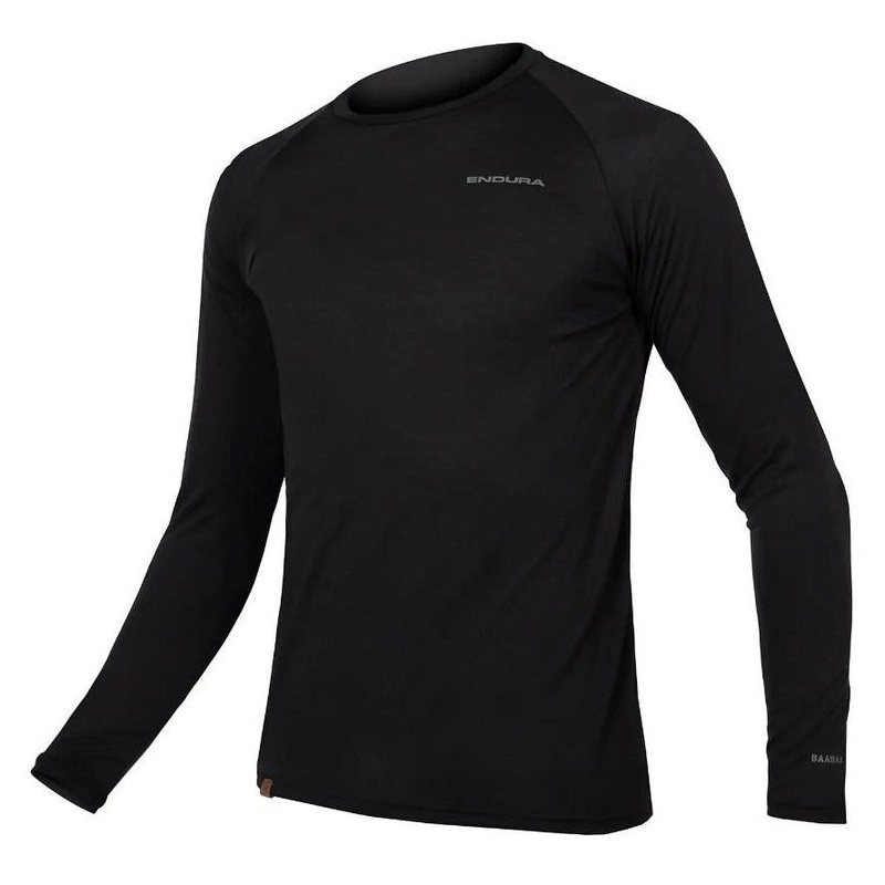 Endura Baabaa Blend Long Sleeve Base Layer Black
