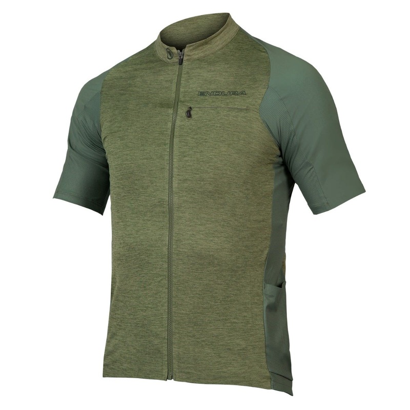Endura GV500 Reiver SS Jersey Olive Green
