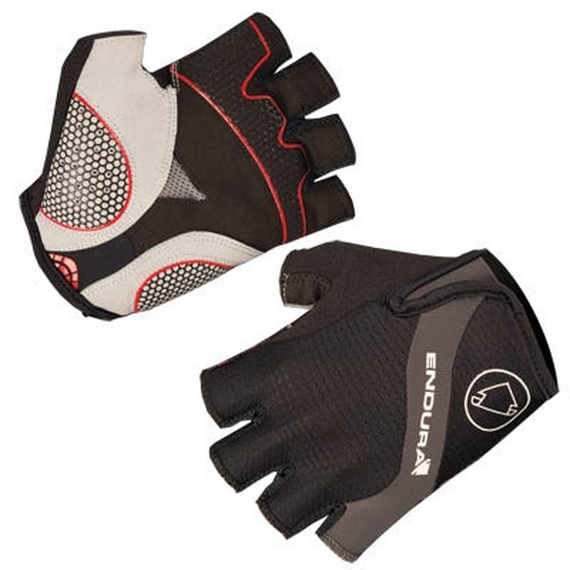 Endura Hyperon Mitt Short-Finger Black/Red