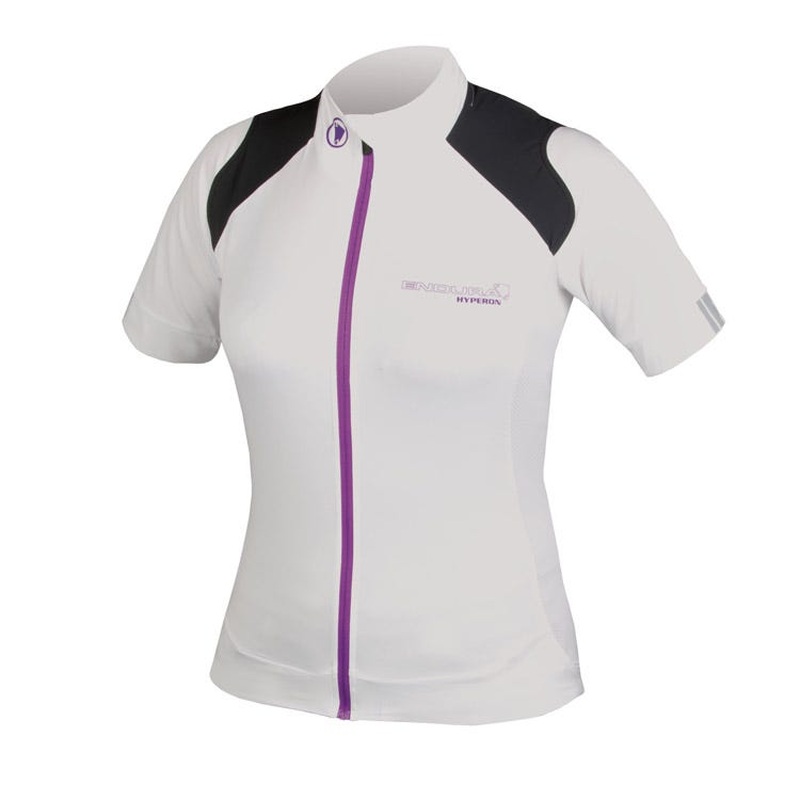 Endura Hyperon Womens Short Sleeve Jersey White