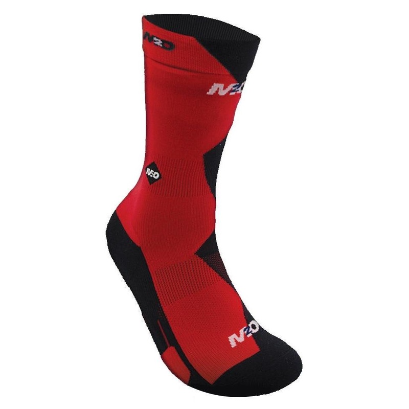 M2O Endurance 5050 Socks Red/Black