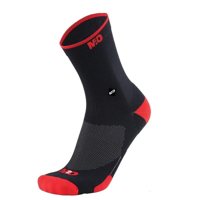 M2O Endurance Band Socks Black/Red