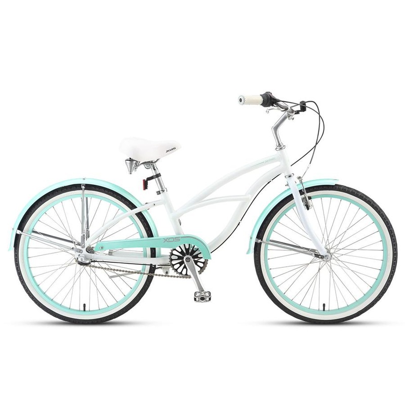 Bike XDS Sorrento Beach Cruiser Girls White Mint