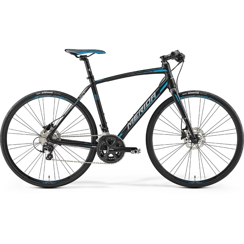 Bike17 Merida Speeder 400 56cm Matt Black (Blue/Grey)