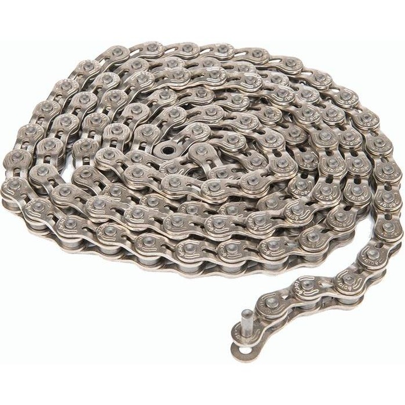 Eclat Stroke Light Half Link Chain 1/2 x 1/8 x 100L Silver
