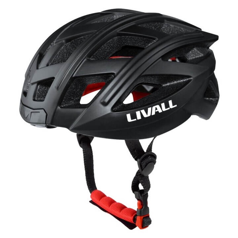 Livall Smart Road Bike Helmet 55-61cm Black