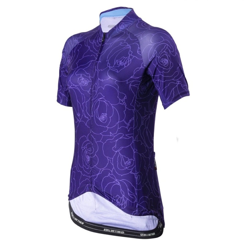 Bellwether Motion Women's Short Sleeve Jersey Purple