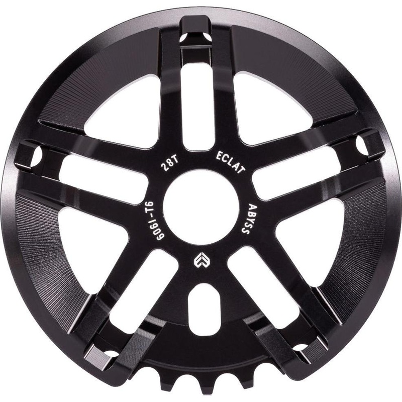 Eclat Abyss Guard Front Sprocket 28T Black