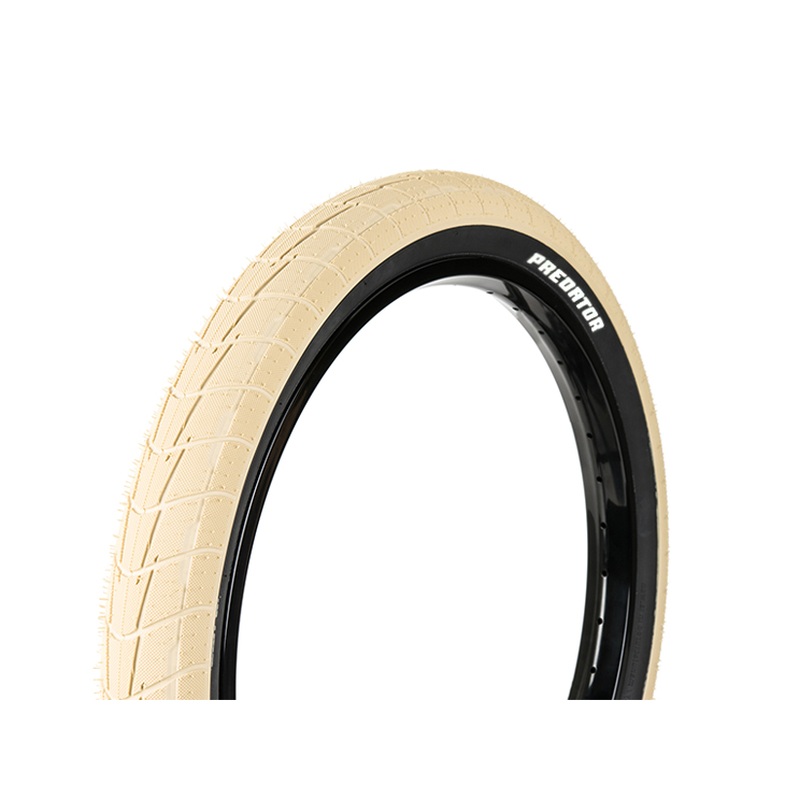 Eclat Bruno Hoffman Predator BMX Tyre 20 x 2.3'' Sand/Black