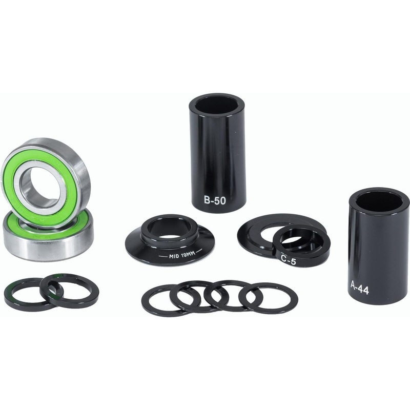 Eclat Mid Bottom Bracket Set 19mm x 41mm Black
