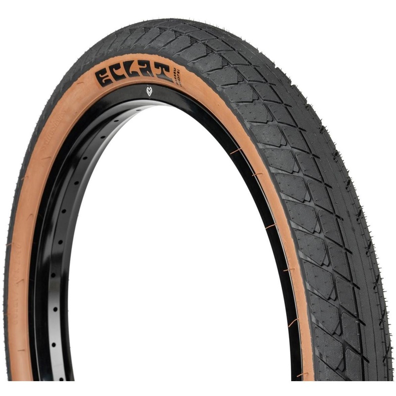 ECLAT Morrow (Ty Morrow) BMX Tyre 20 x 2.40'' Black/Gum Wall