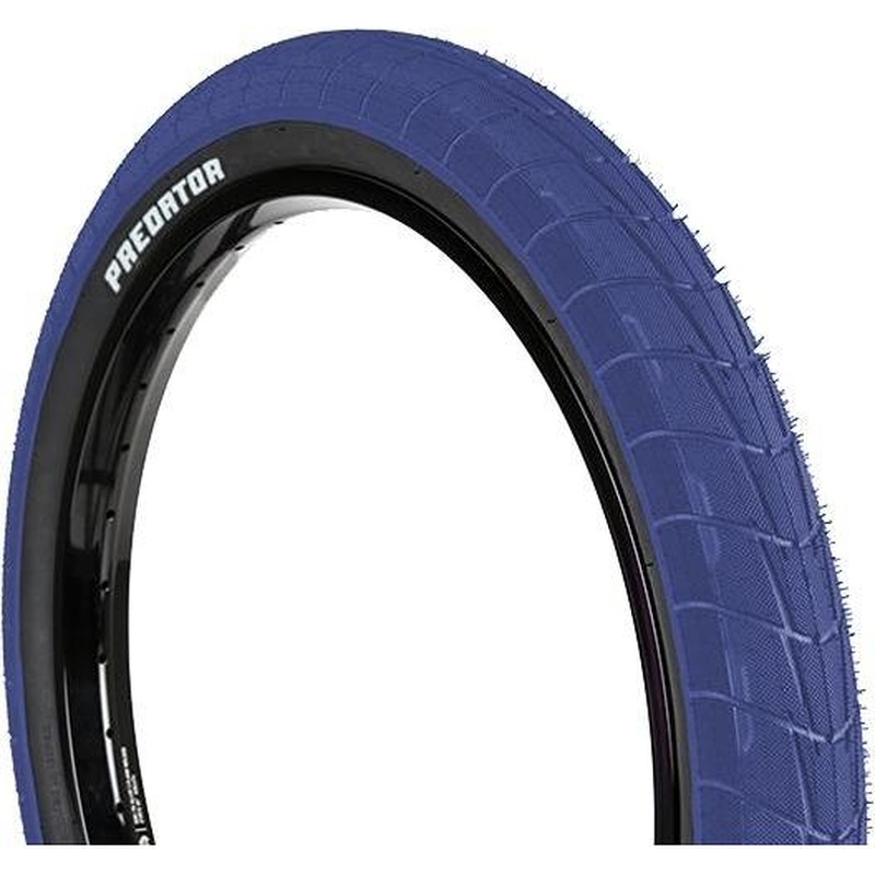 ECLAT Predator (Bruno Hoffmann) BMX Tyre 20 x 2.30'' Blue/Black Wall