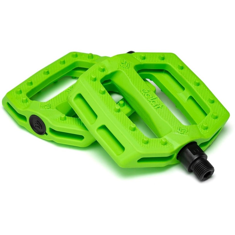 ECLAT Slash Nylon Pedals 9/16'' Spindle Neon Green