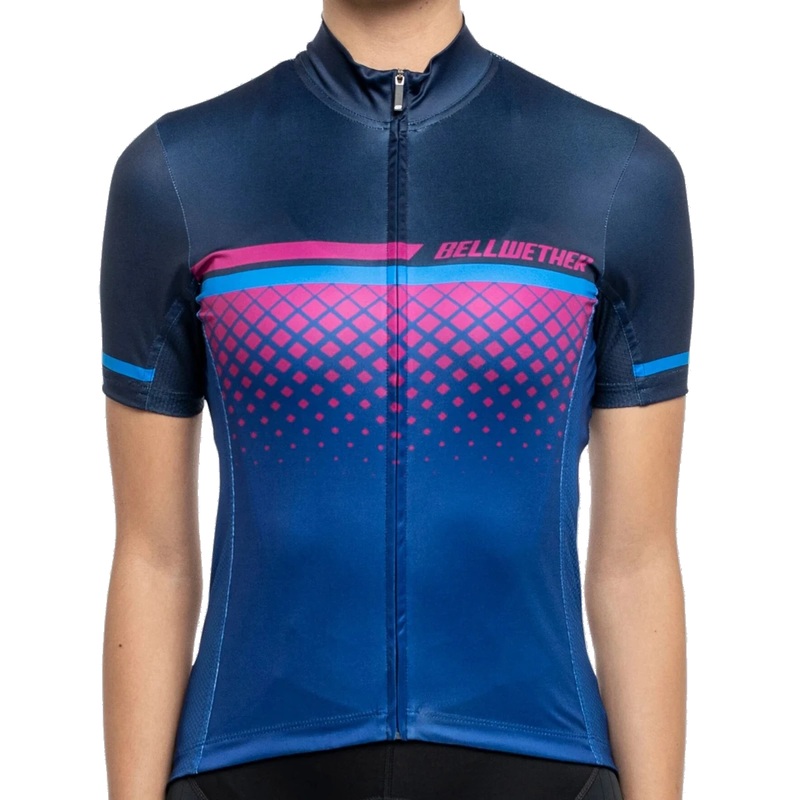Bellwether Gradient Short Sleeve Women's Jersey Navy
