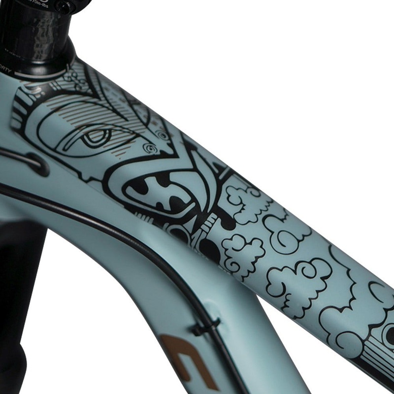 DYEDbro Frame Protector Kit Black Aotearoa