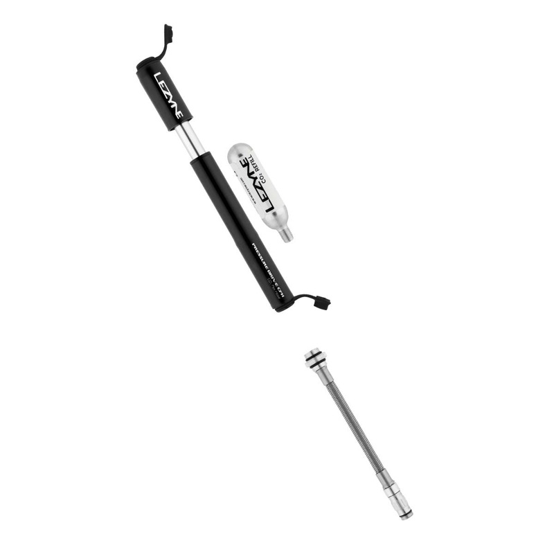 Lezyne Pressure Drive CFH CO2 Combo Hand Pump 120psi