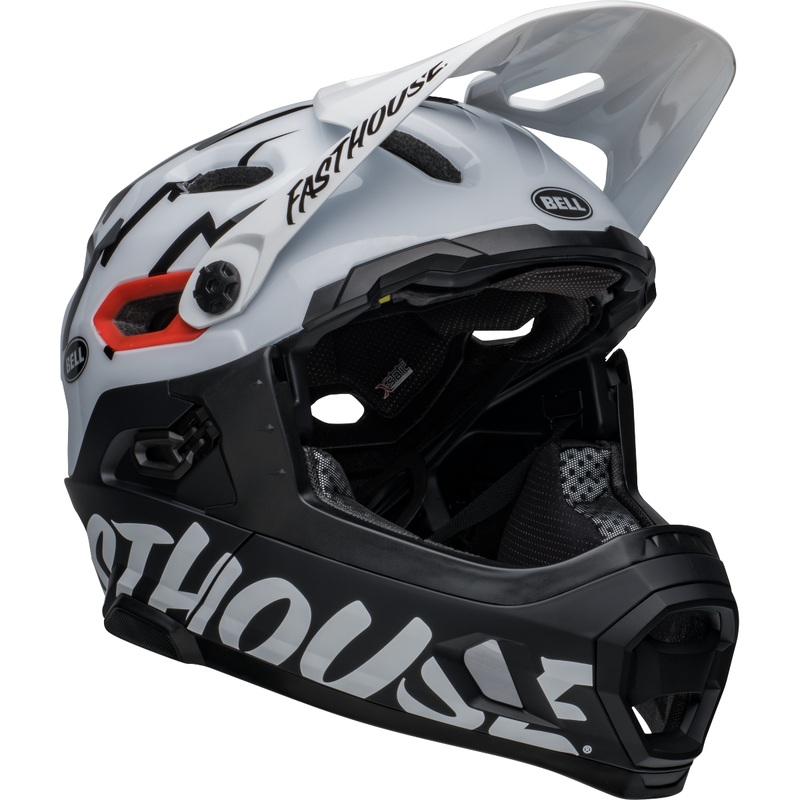 Bell Super DH Mips Fullface Helmet Fasthouse White/Black