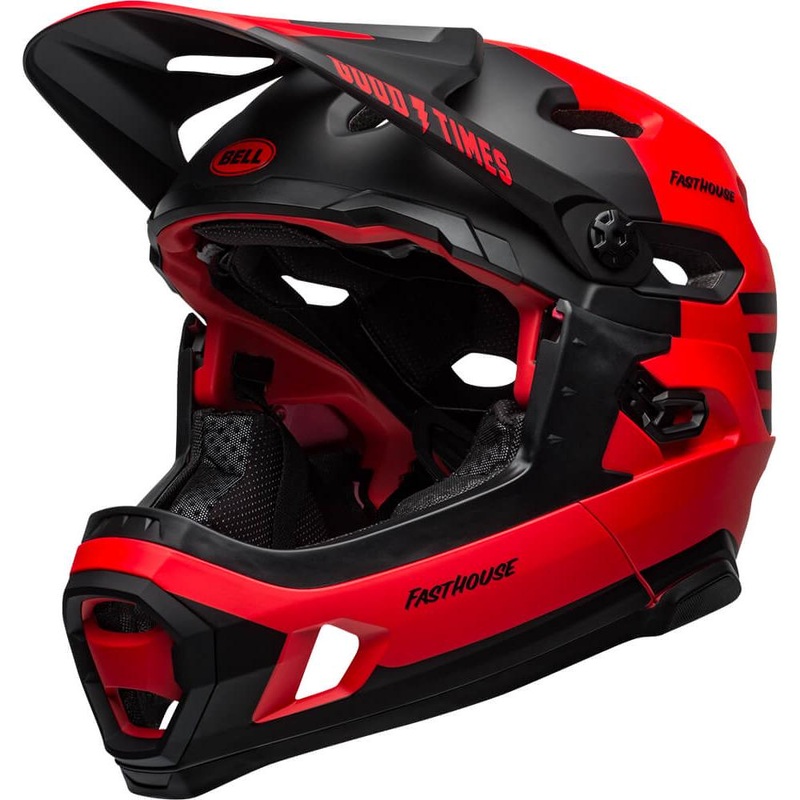 Bell Super DH MIPS Fullface Helmet Red/Black