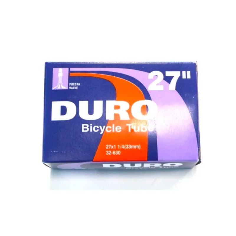 Duro Presta Valve Tube 27 x 1-1/4 Presta Valve 33mm