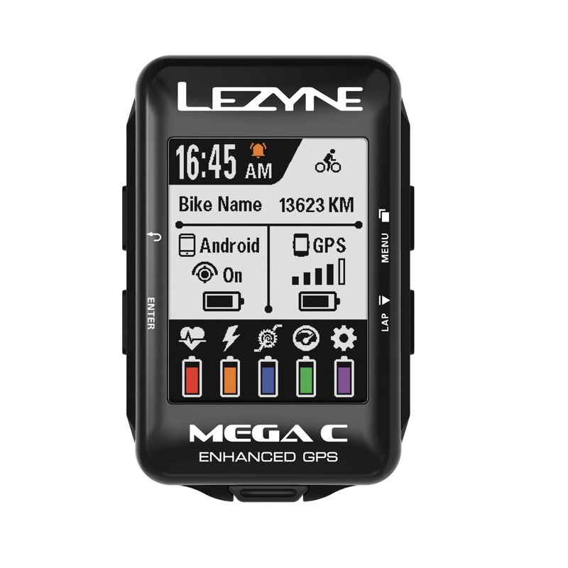 Lezyne Mega C GPS Computer Black