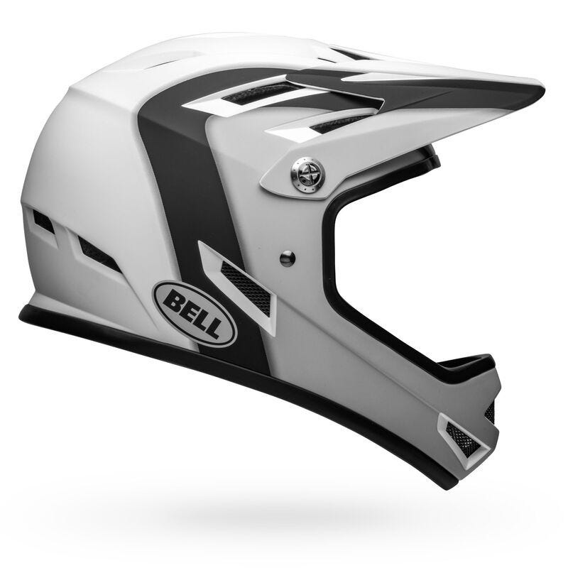 Bell Sanction Full Face Helmet Matte Black/White