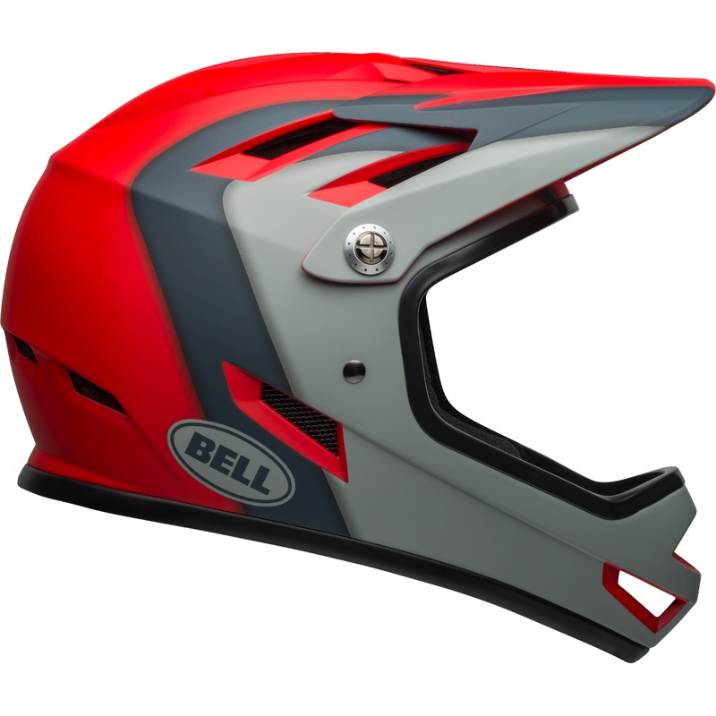 Bell Sanction Helmet Matte Crimson/Slate/Dark Grey