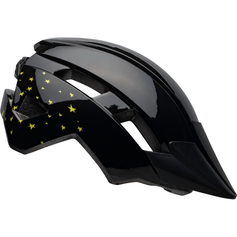 Bell Sidetrack II Kids Helmet Black Stars