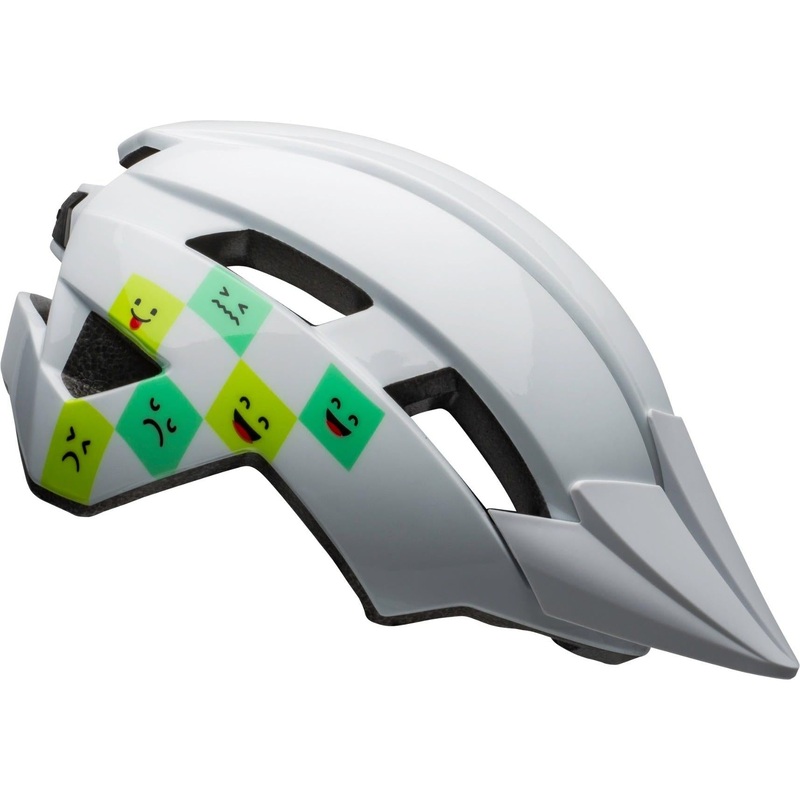 Bell Sidetrack II Kids Helmet White Champ
