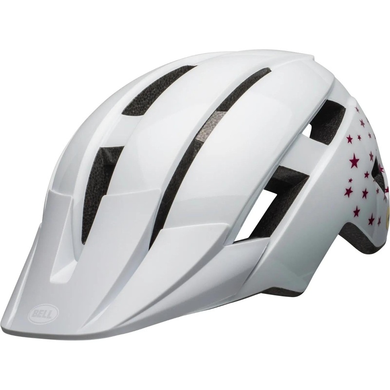 Bell Sidetrack II Kids Helmet White/Stars