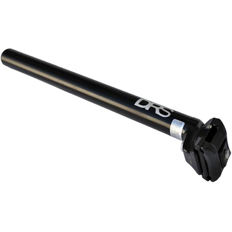 DRS Micro Adjust Seat Post 27.2 x 350mm Black