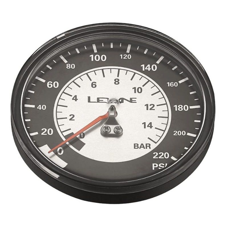 Lezyne Floor Pump Gauge 220psi