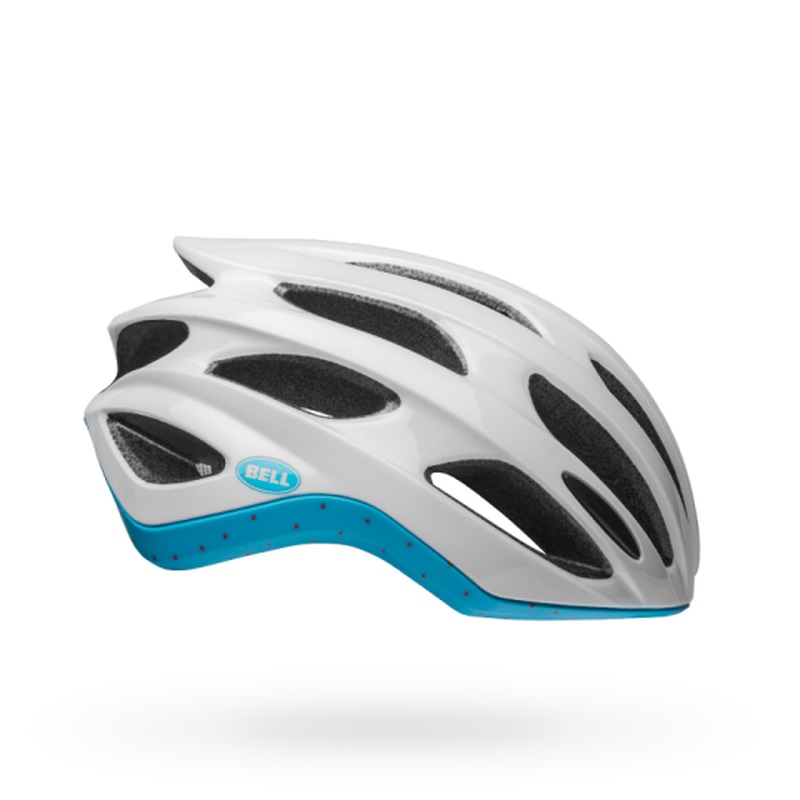 Bell Formula Helmet Mat/Gloss White/Bright Blue/Raspberry