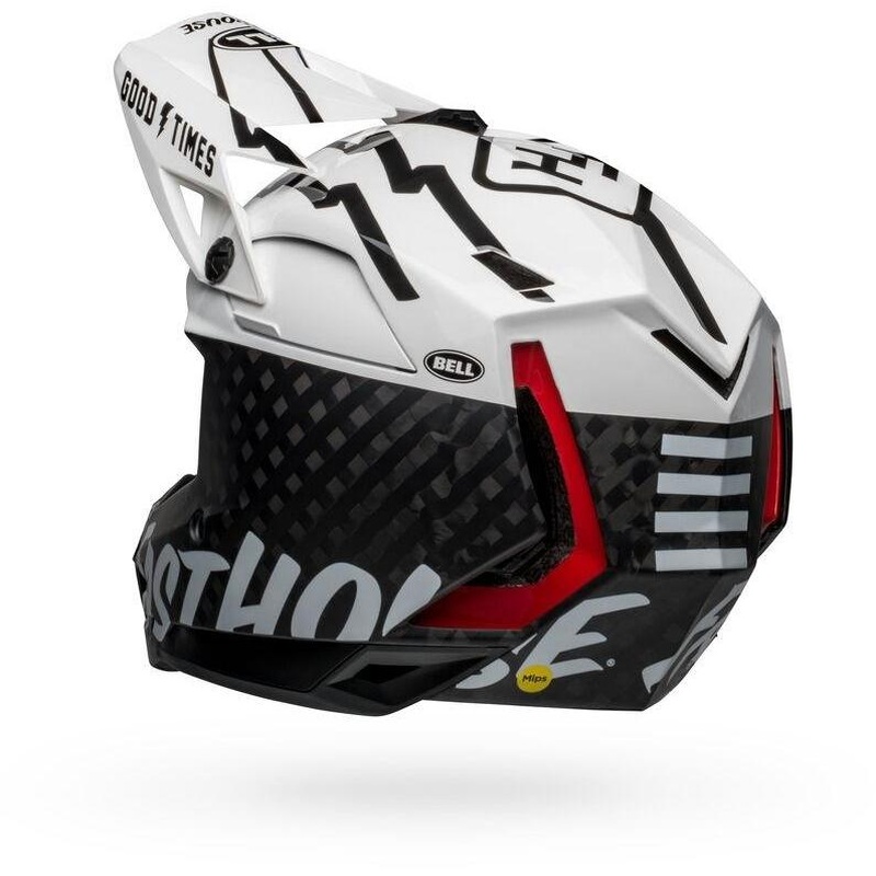 Bell Full-10 Spherical MIPS Full Face MTB Helmet Fasthouse Gloss White/Black